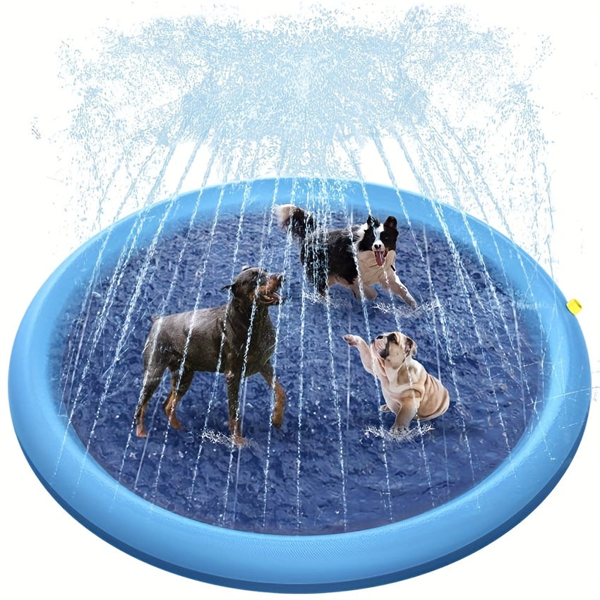 Piscina Spray per Cani - Vasca da Bagno Rinforzata per Estate e Giochi d'Acqua