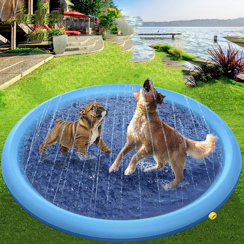 Piscina Spray per Cani - Vasca da Bagno Rinforzata per Estate e Giochi d'Acqua