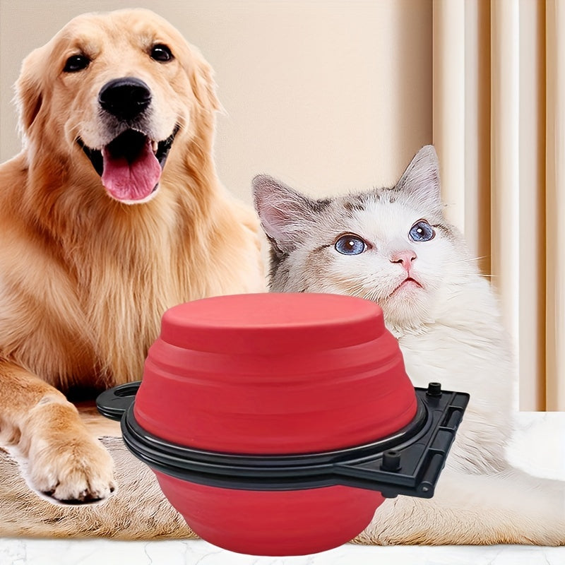 Ciotole Doppie Pieghevoli per Animali Domestici - Ciotola da Viaggio Portatile per Cani Petforpets