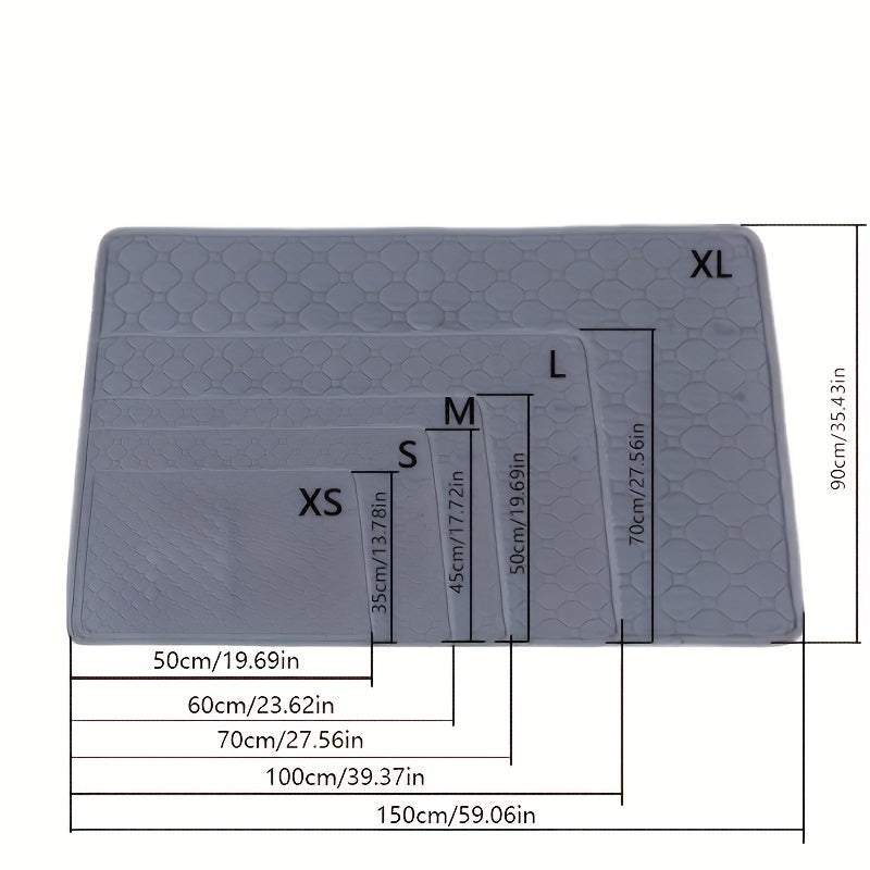 Washable & Reusable Pet Pee Pads - 4-Layer Training Mats for Dogs & Cats, Non-Slip, Easy to Clean - Ideal for Indoor & Outdoor Use Petforpets