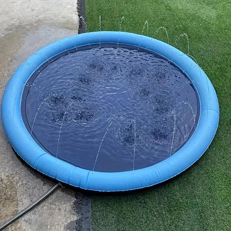 Piscina Spray per Cani - Vasca da Bagno Rinforzata per Estate e Giochi d'Acqua