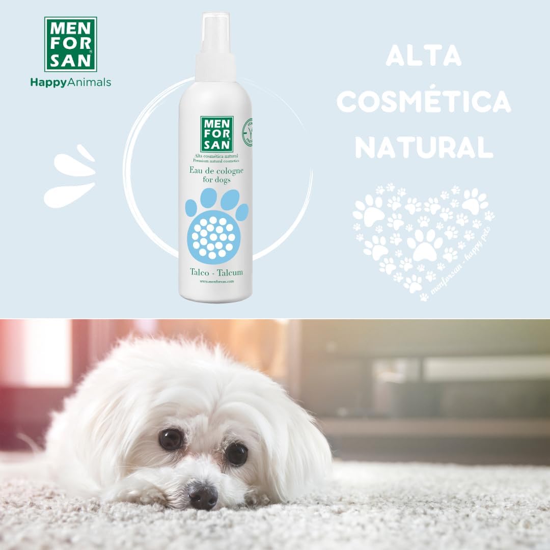 Parfum pour animaux domestiques Menforsan Talc en poudre (125 ml)