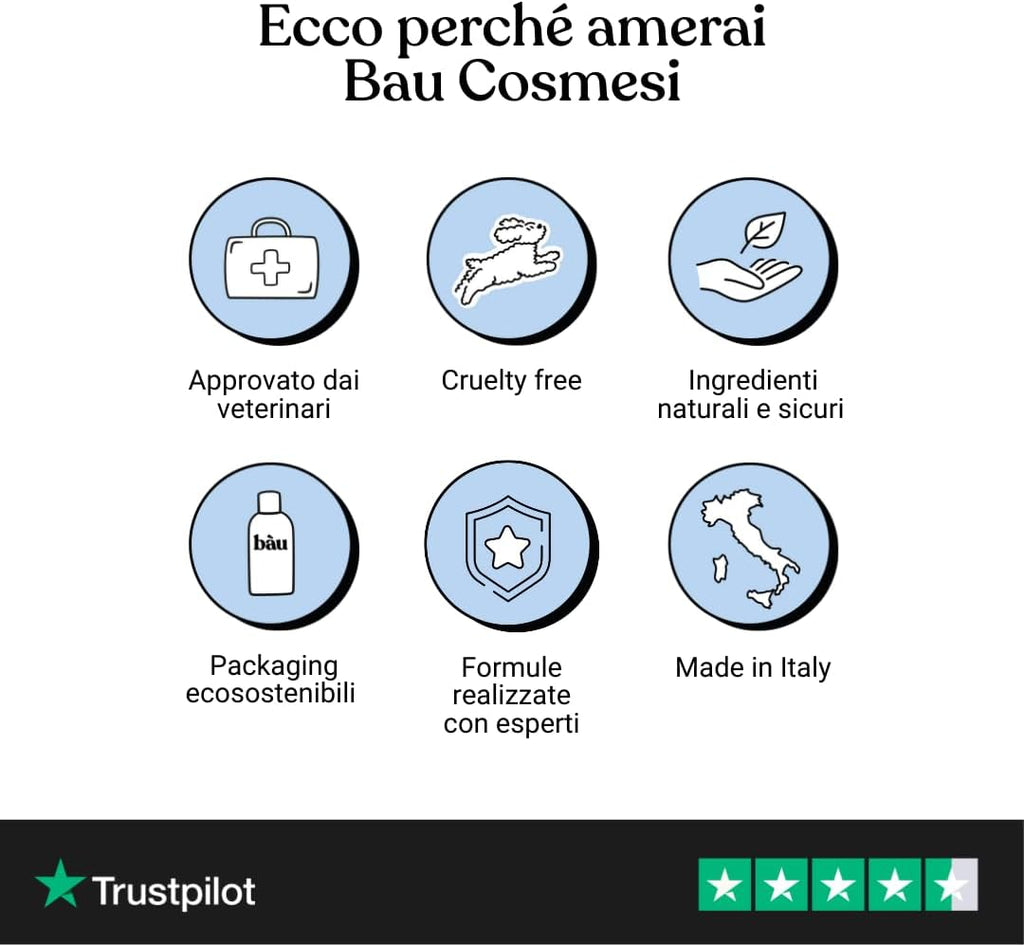 bàu Cosmesi Cane Placca e Tartaro, Polvere Denti Cane Appetibile, Integratore Naturale Migliora l'Alito Cane, Polvere Denti Cane e Gatto con Alga Ascophyllum, Rimedio per Puliza Denti Cane - 150g