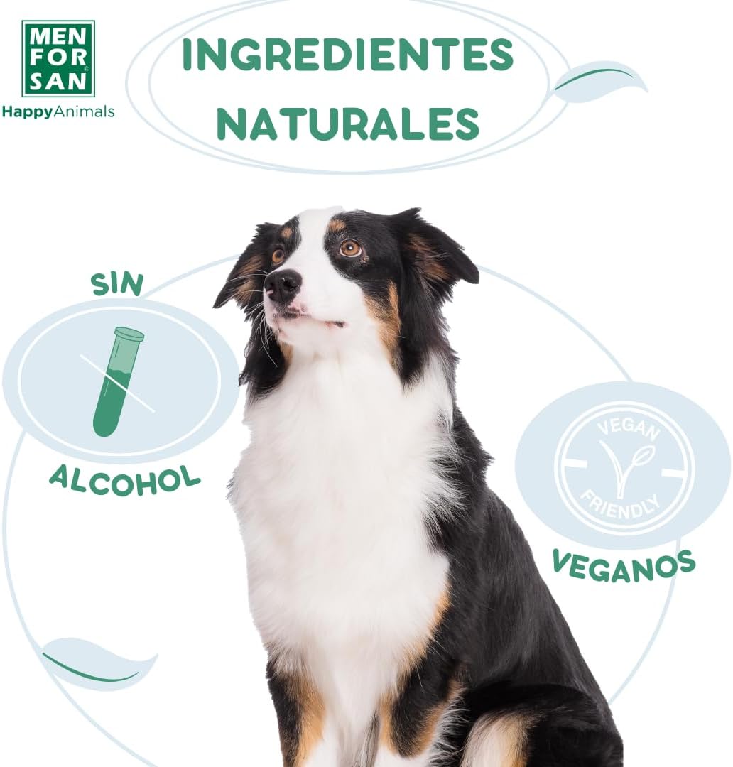 Parfum pour animaux domestiques Menforsan Talc en poudre (125 ml)