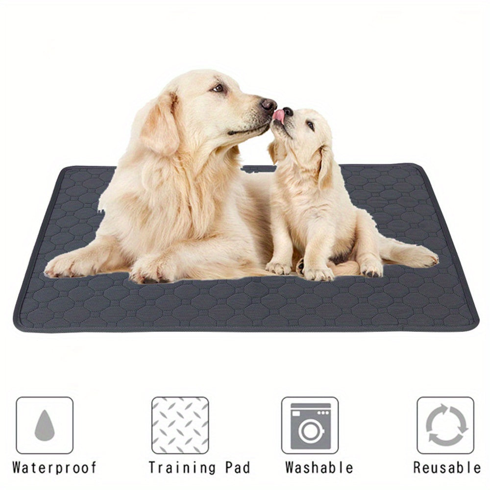 Washable & Reusable Pet Pee Pads - 4-Layer Training Mats for Dogs & Cats, Non-Slip, Easy to Clean - Ideal for Indoor & Outdoor Use Petforpets