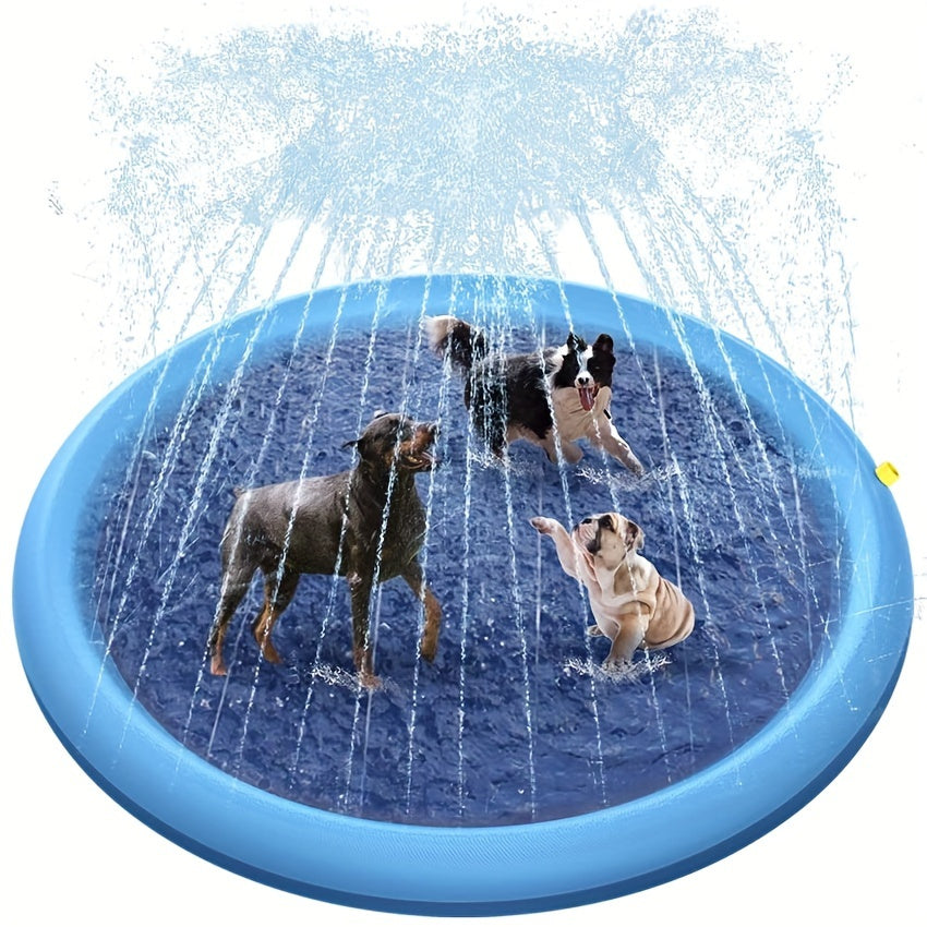 Piscina Spray per Cani - Vasca da Bagno Rinforzata per Estate e Giochi d'Acqua