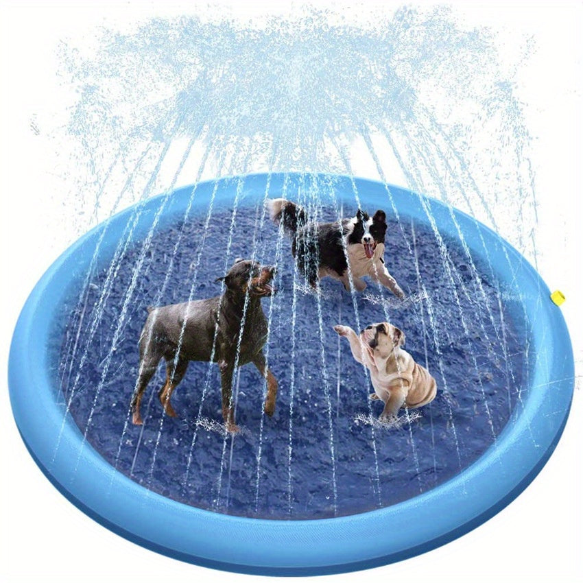 Piscina Spray per Cani - Vasca da Bagno Rinforzata per Estate e Giochi d'Acqua