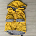 Keep Your Pet Puppy Warm & Dry With This Stylish Striped Rain Jacket! Christmas Gift