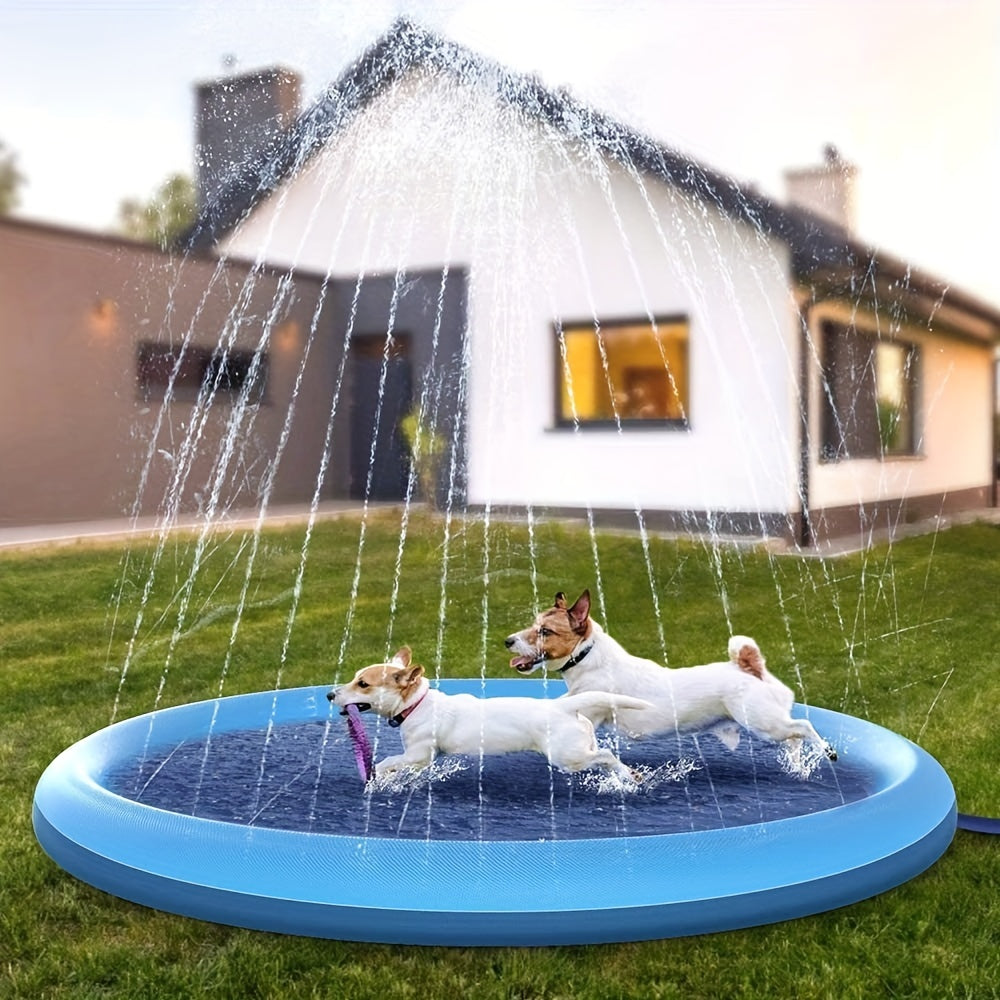 Piscina Spray per Cani - Vasca da Bagno Rinforzata per Estate e Giochi d'Acqua