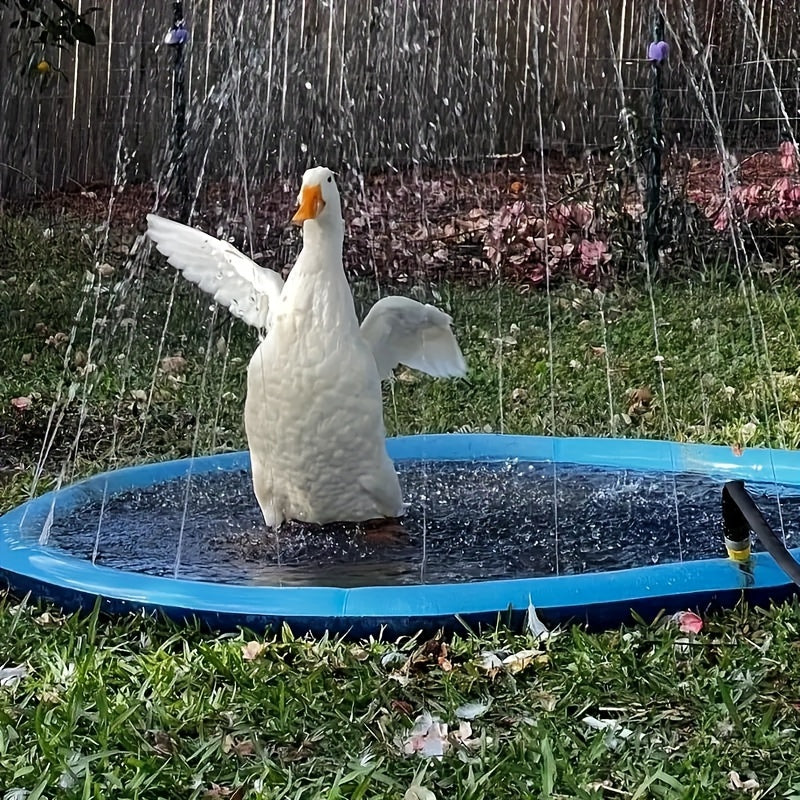 Piscina Spray per Cani - Vasca da Bagno Rinforzata per Estate e Giochi d'Acqua